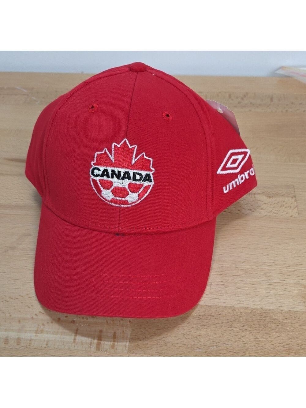 Umbro Canada Red Soccer Hat Kids